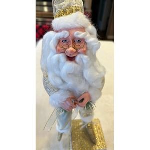 Mark Roberts Elf Fairy Santa Stocking Holder Modern Fireplace Decor